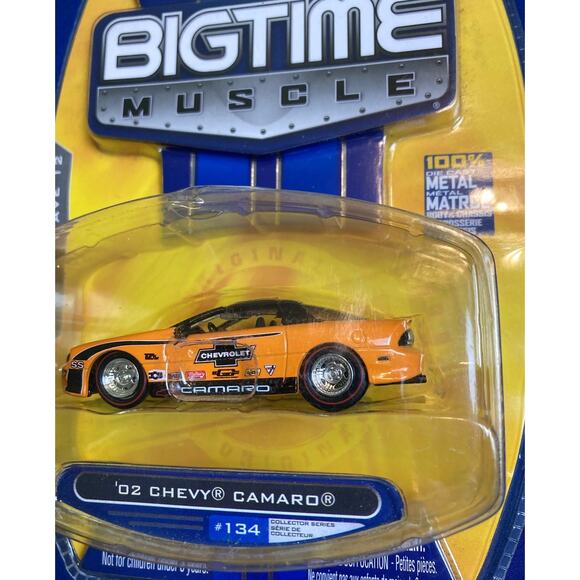 NEW Jada Toys Diecast Chevrolet Camaros (4) 1/64 Big Time Muscle Dub City Custom - Picture 3 of 7